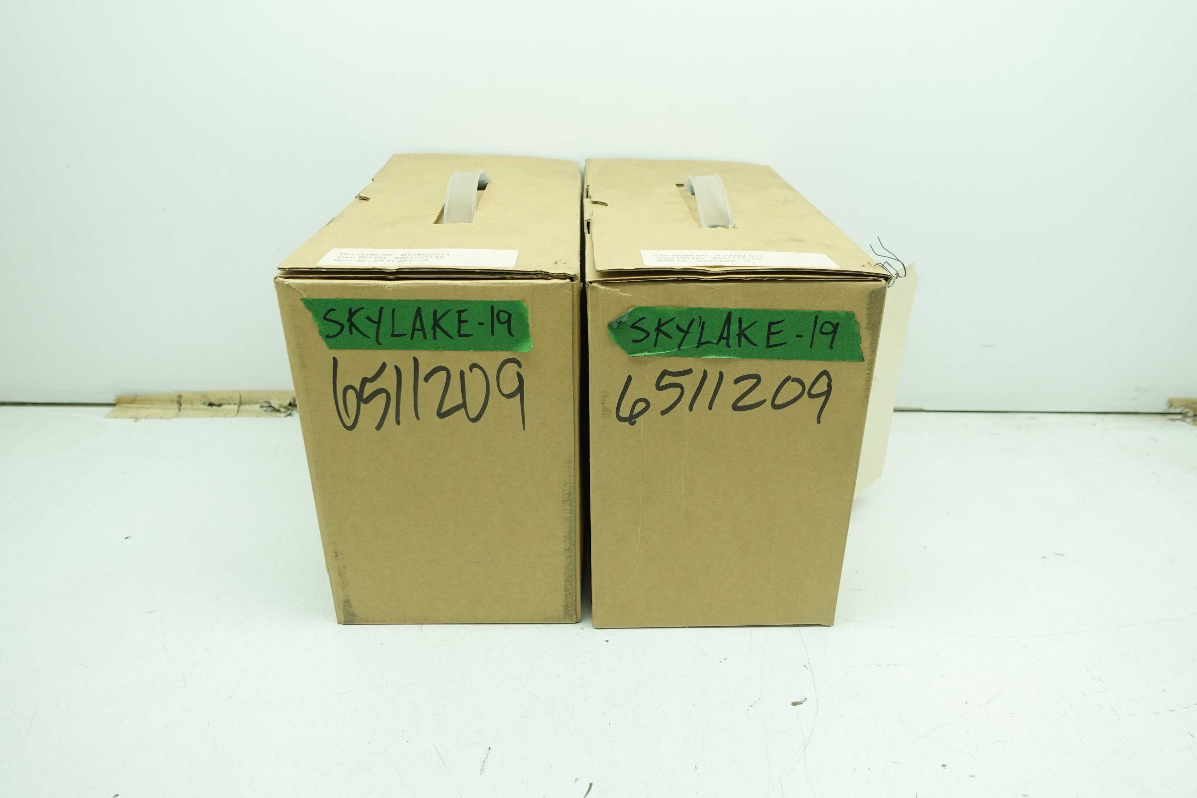 LOT OF 2 SKYLAKE-I9 MINI PC ROUTER CORES