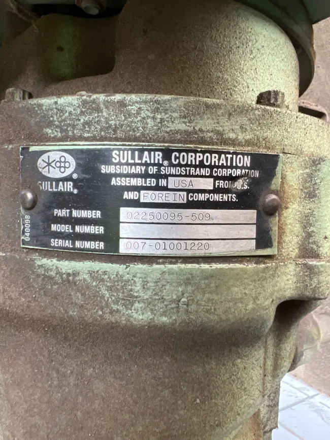 SULLAIR 10-40 AC/AC STATIONARY AIR COMPRESSOR - undefined