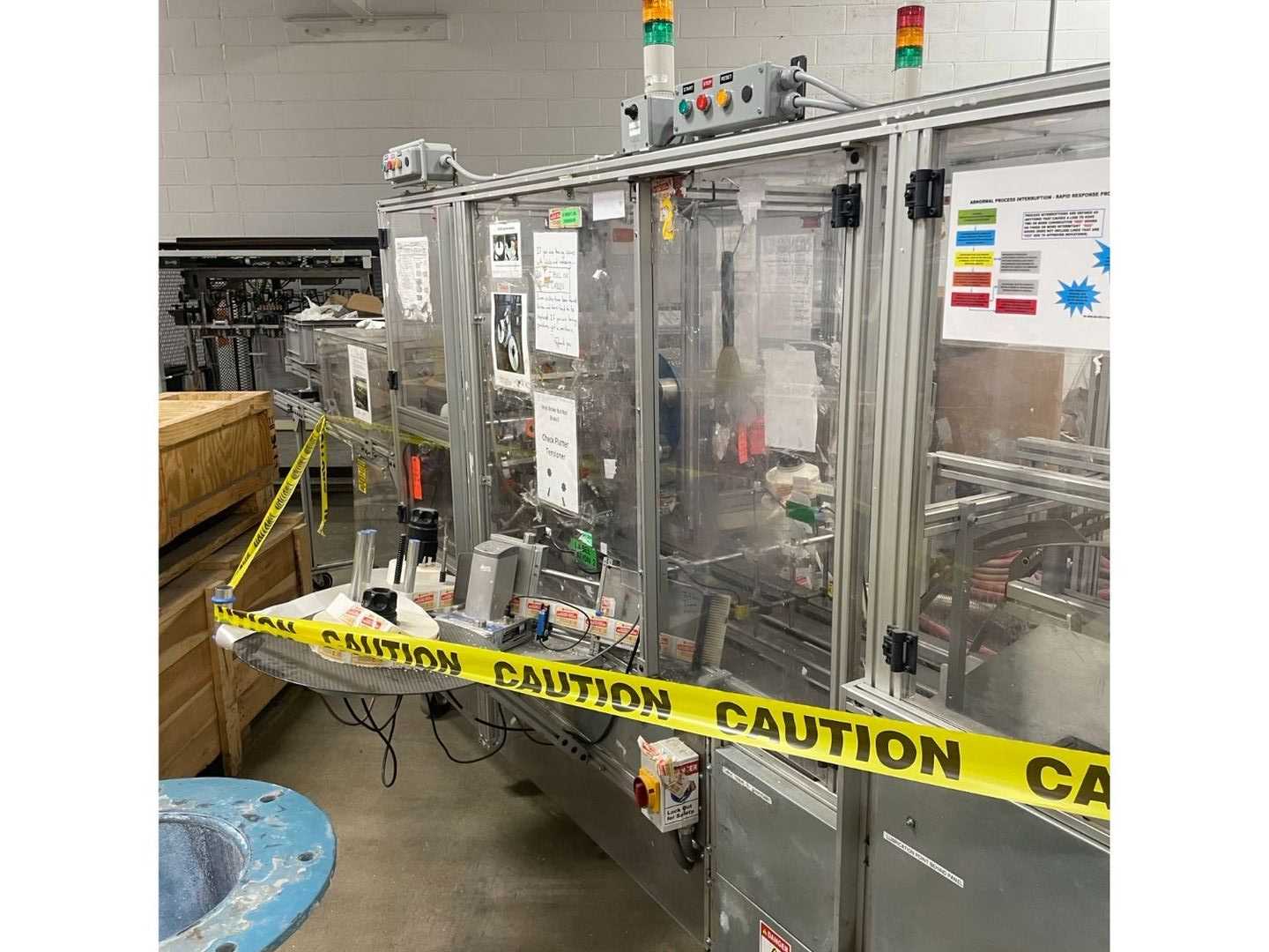 AB TECHNOLOGY 1LB LABEL LABELING MACHINE - PACKAGING