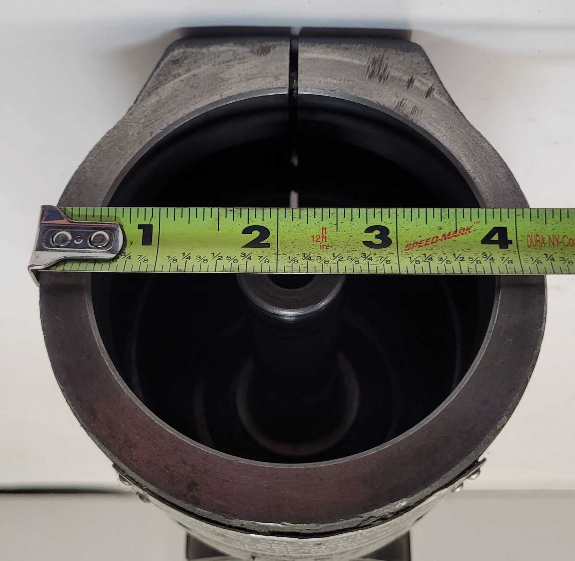 BRIDGEPORT TEXTRON RIGHT ANGLE HEAD, 2300 RPM, 8-1/4" HEIGHT, 3-1/8" OD - MACHINE TOOLING