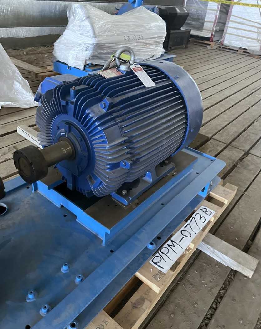 2013 GOULDS 3196 4X6X10H CENTRIFUGAL PUMP - PUMP & MOTOR ASSEMBLY