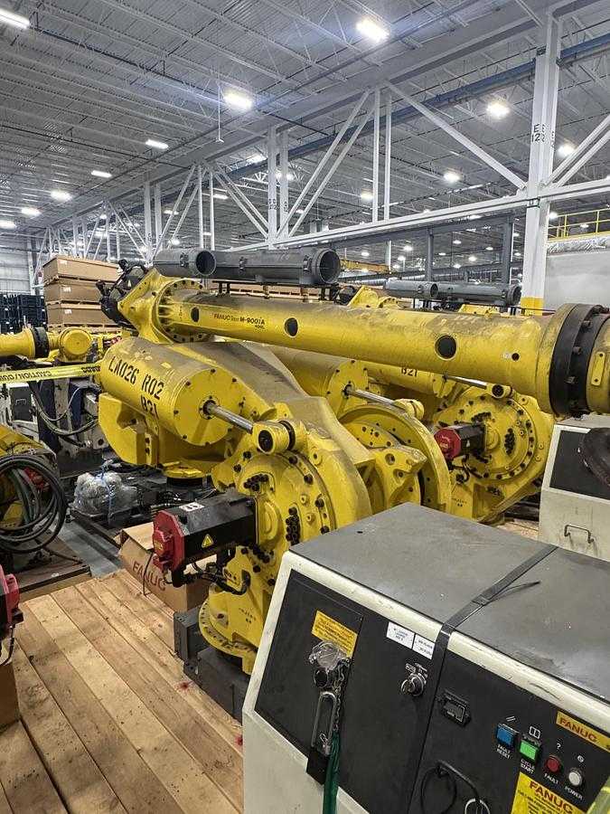 2014 FANUC M-900IA/400L ARTICULATED ROBOT, 400KG PAYLOAD, 3625MM REACH, R-30IA CONTROL - ARTICULATED ROBOTS