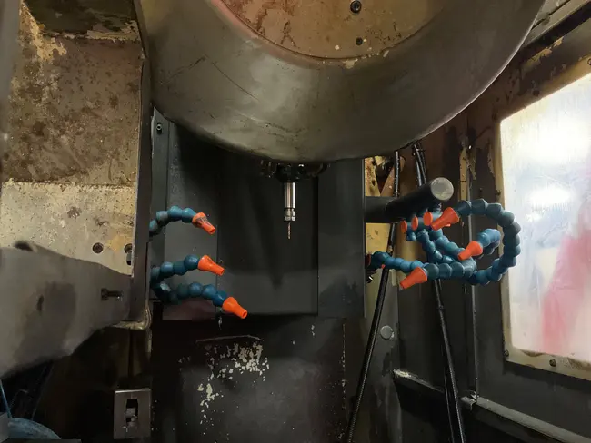 2004 MECTRON MTV-T351A 5 AXIS VERTICAL MACHINING CENTER - undefined