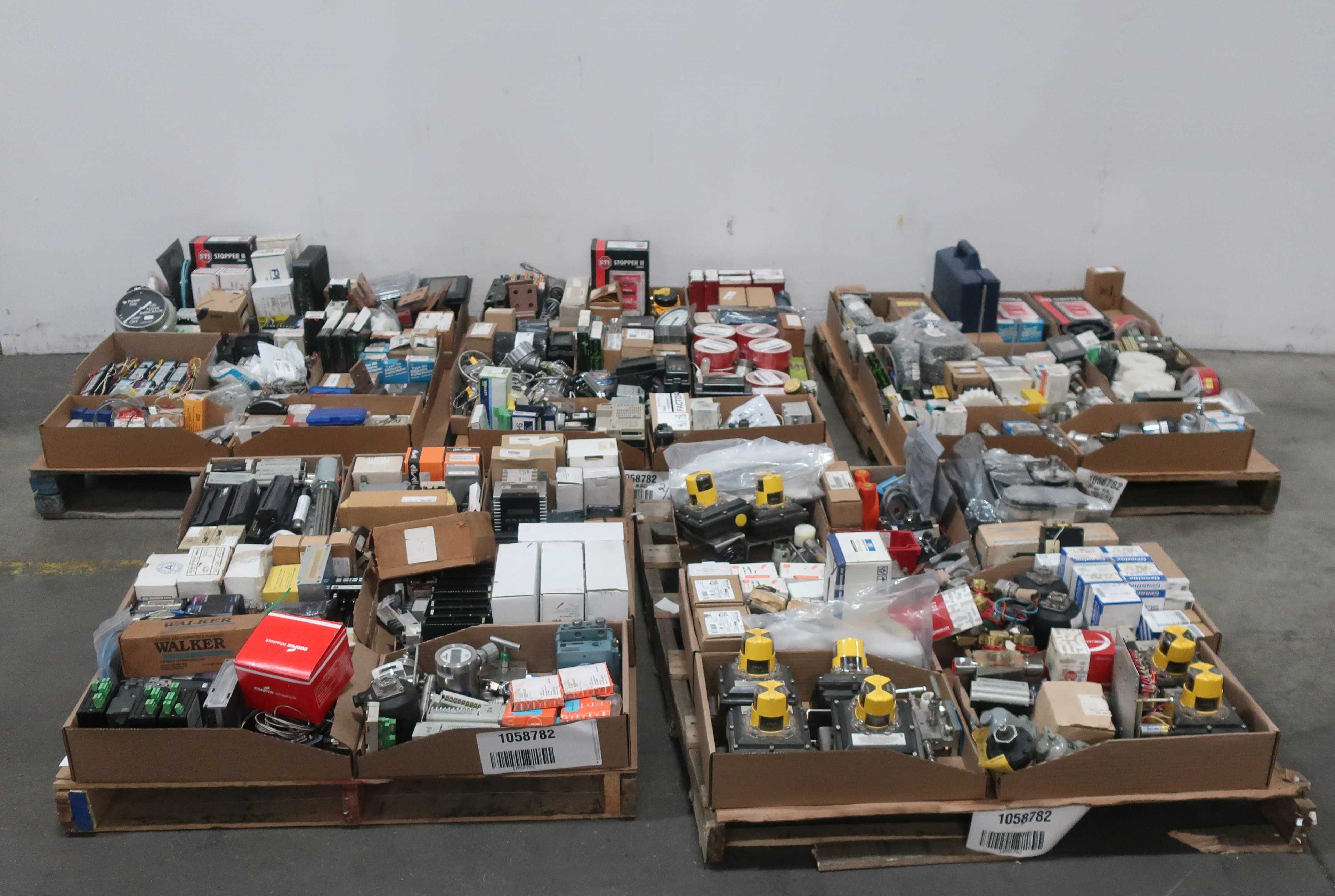 5 PALLETS OF MIXED MRO - INDUSTRIAL PARTS