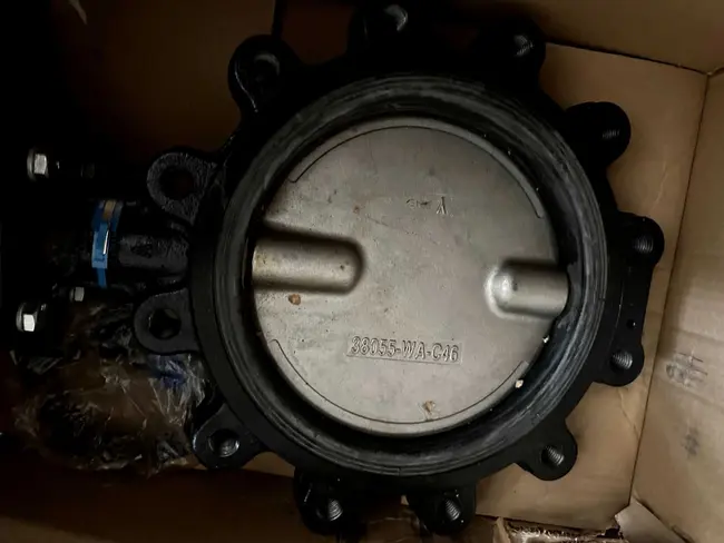 BULK LIST OF INVENTORY - BUTTERFLY VALVES 165 QTY - undefined