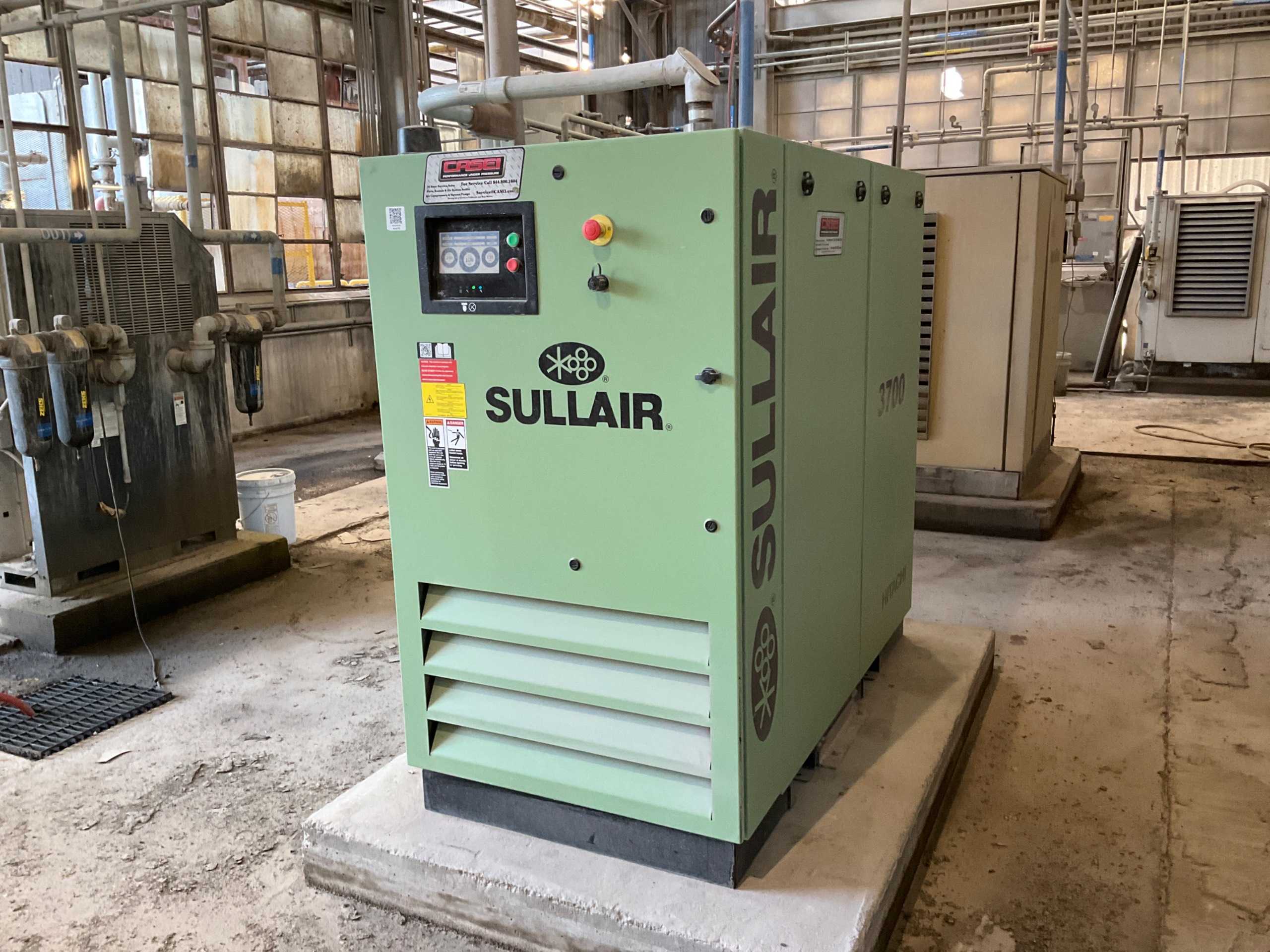 2024 SULLAIR SN3709B/A/PFG/460/60/YD/STS AIR COMPRESSOR - STATIONARY AIR COMPRESSOR