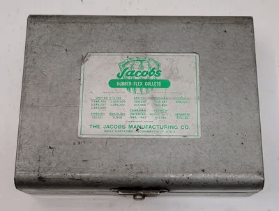 JACOBS RUBBER FLEX COLLETS - RANGE: 5/8IN - 1-3/8IN - MACHINE TOOLING