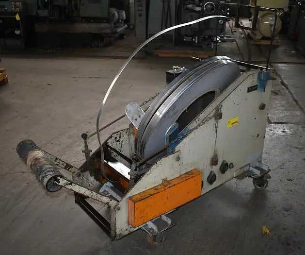 DURANT 1010 MOTORIZED COIL CRADLE, 1200 LB CAPACITY, 10" MAX WIDTH, 36" MAX OD - MACHINE TOOLING
