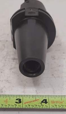 CARBOLOY CAT 40 TOOL HOLDER - OAL: 7”, PROJECTION: 4”, HEAD WIDTH: 2.5”, BODY DIAMETER: 2” - MACHINE TOOLING