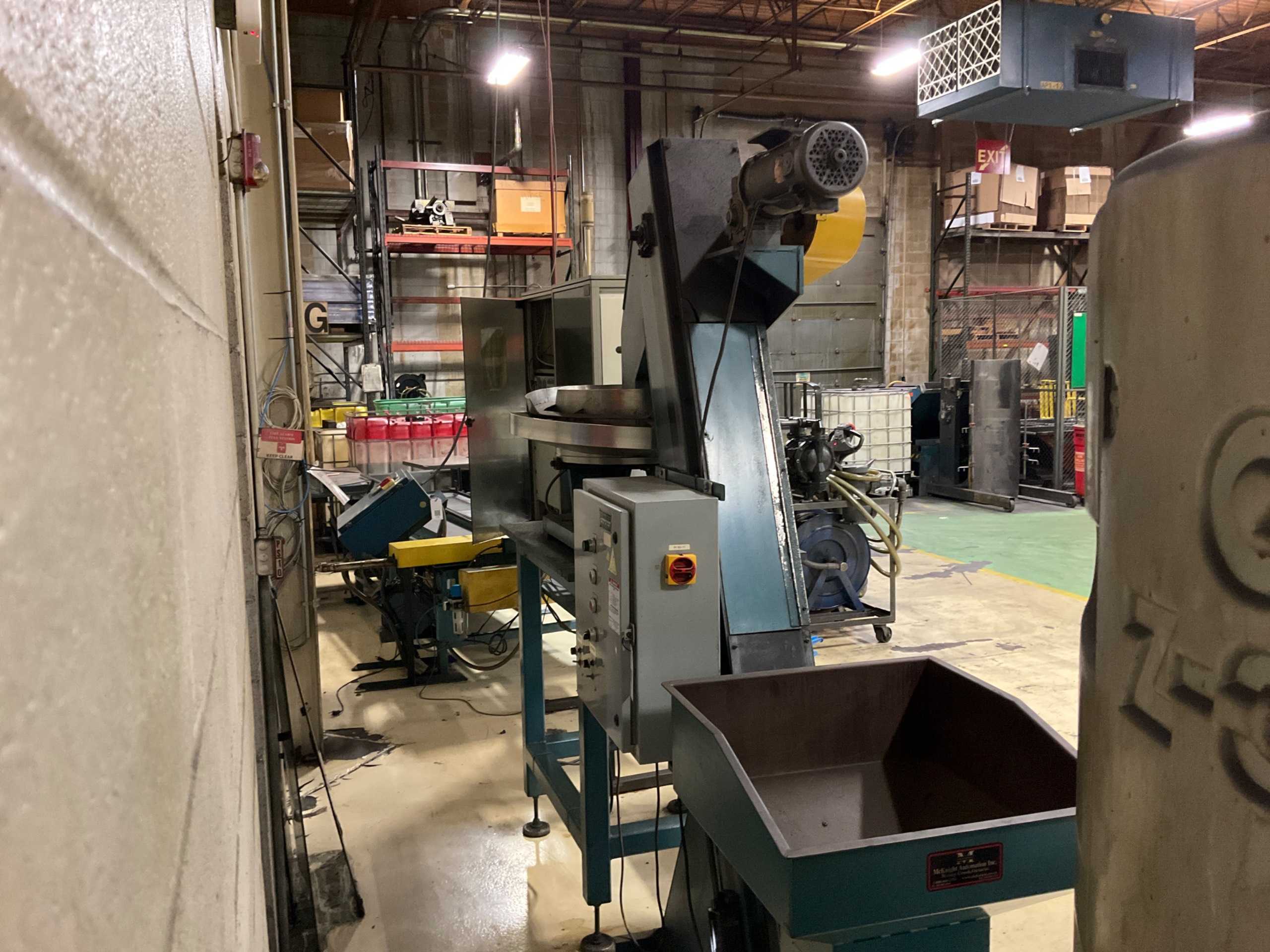 MCKNIGHT AUTOMATION HE 168 BELT CONVEYOR - BELT CONVEYOR