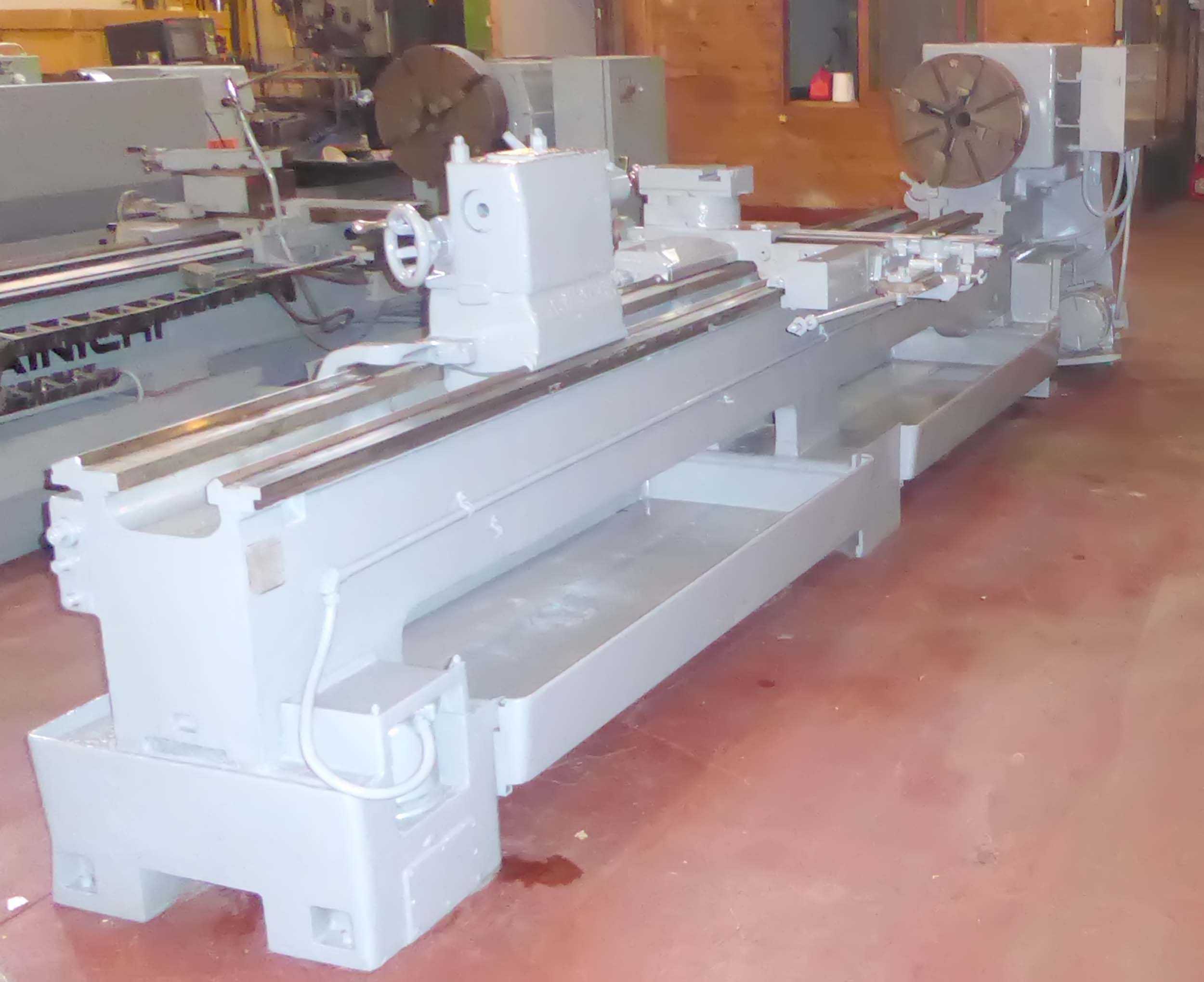 1963 LEBLOND REGAL ENGINE LATHE, 26" SWING, 132" CC, 480V, 18-720 RPM, 2" HOLE, 7,000 LBS - MANUAL LATHES