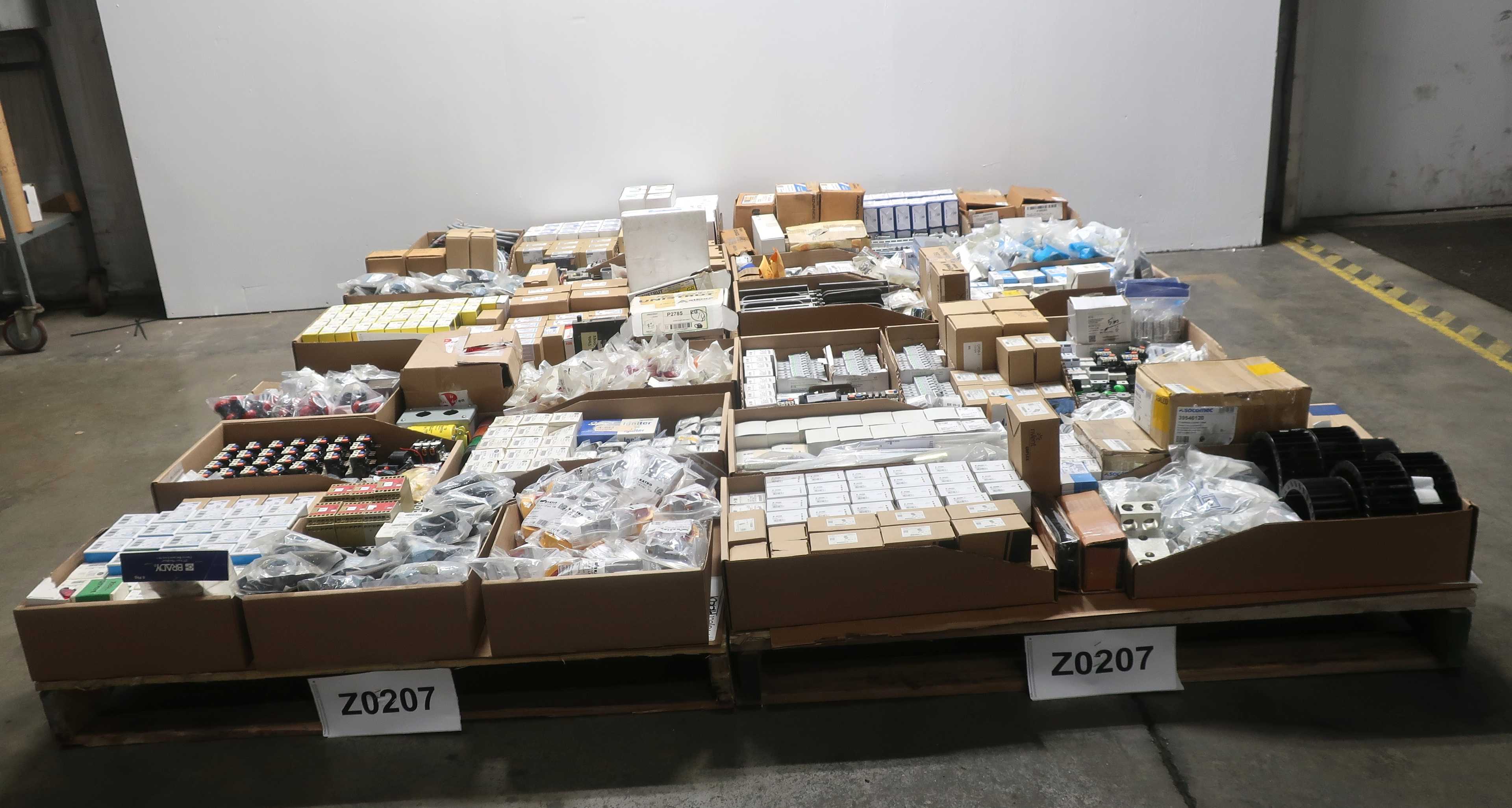 4 PALLETS OF ASSORTED ELECTRICAL