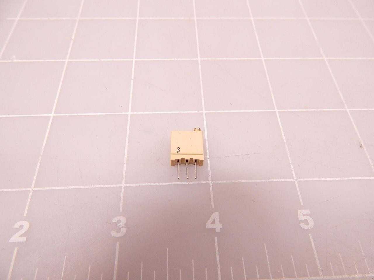 LOT OF 500 CLAROSTAT 364W200 406 TRIMMER RESISTORS - THROUGH HOLE RESISTIVE & OPTICAL 200 OHMS - TEMPERATURE CONTROL COMPONENTS