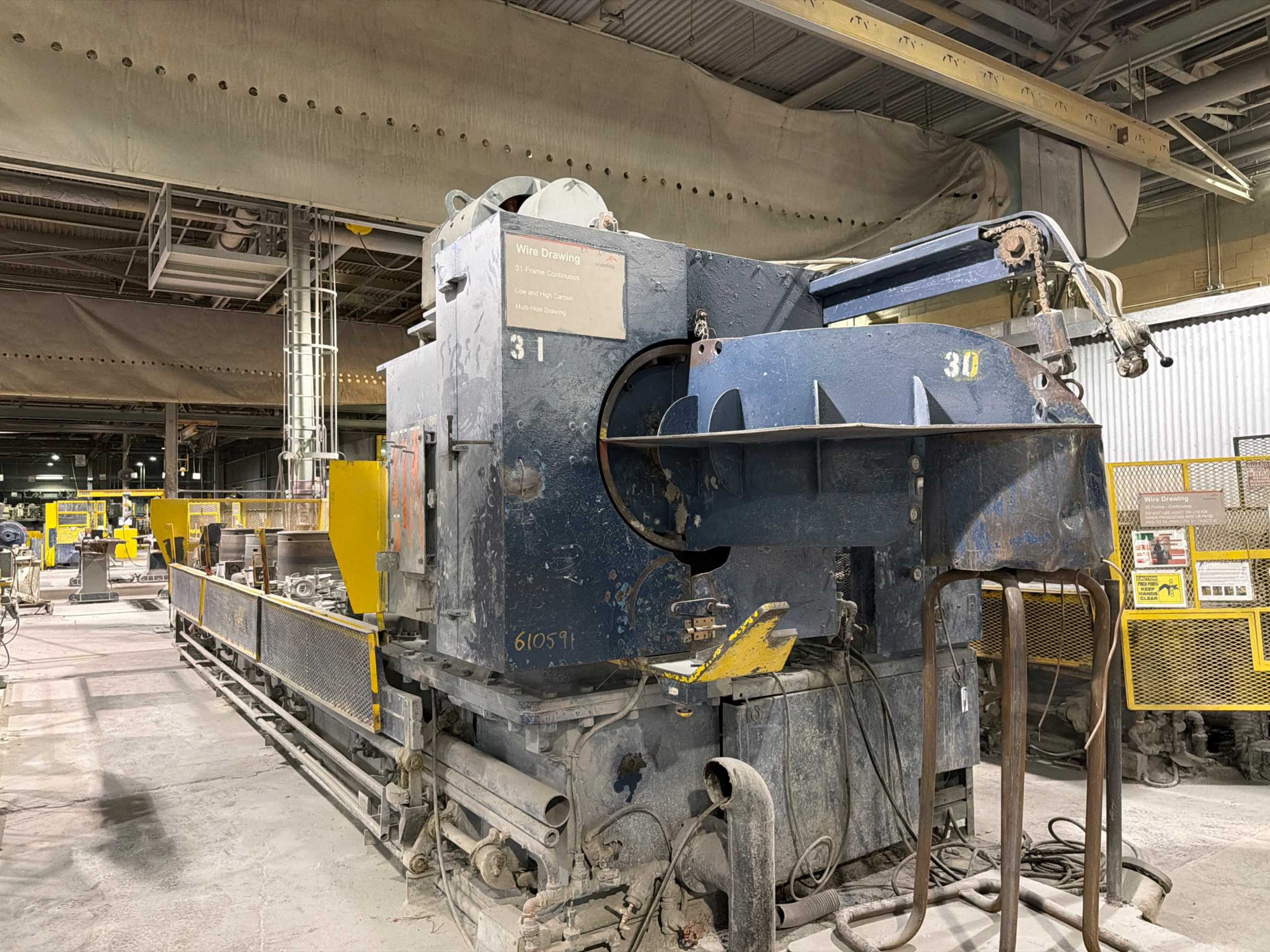 MULTI-BLOCK WIRE DRAWING MACHINE - WIRE DRAWING MACHINES