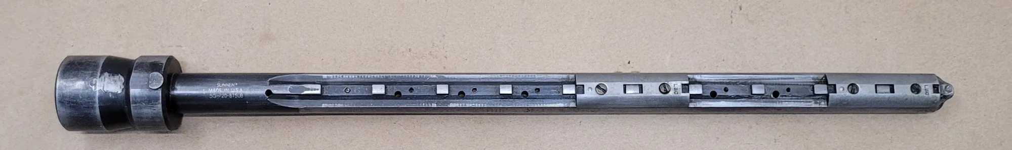 SUNNEN 5G-P20-875 UB MANDREL TOOLING - HONING DIA 0.869-0.906IN OAL 17.5IN 5ST/5SH - MACHINE TOOLING