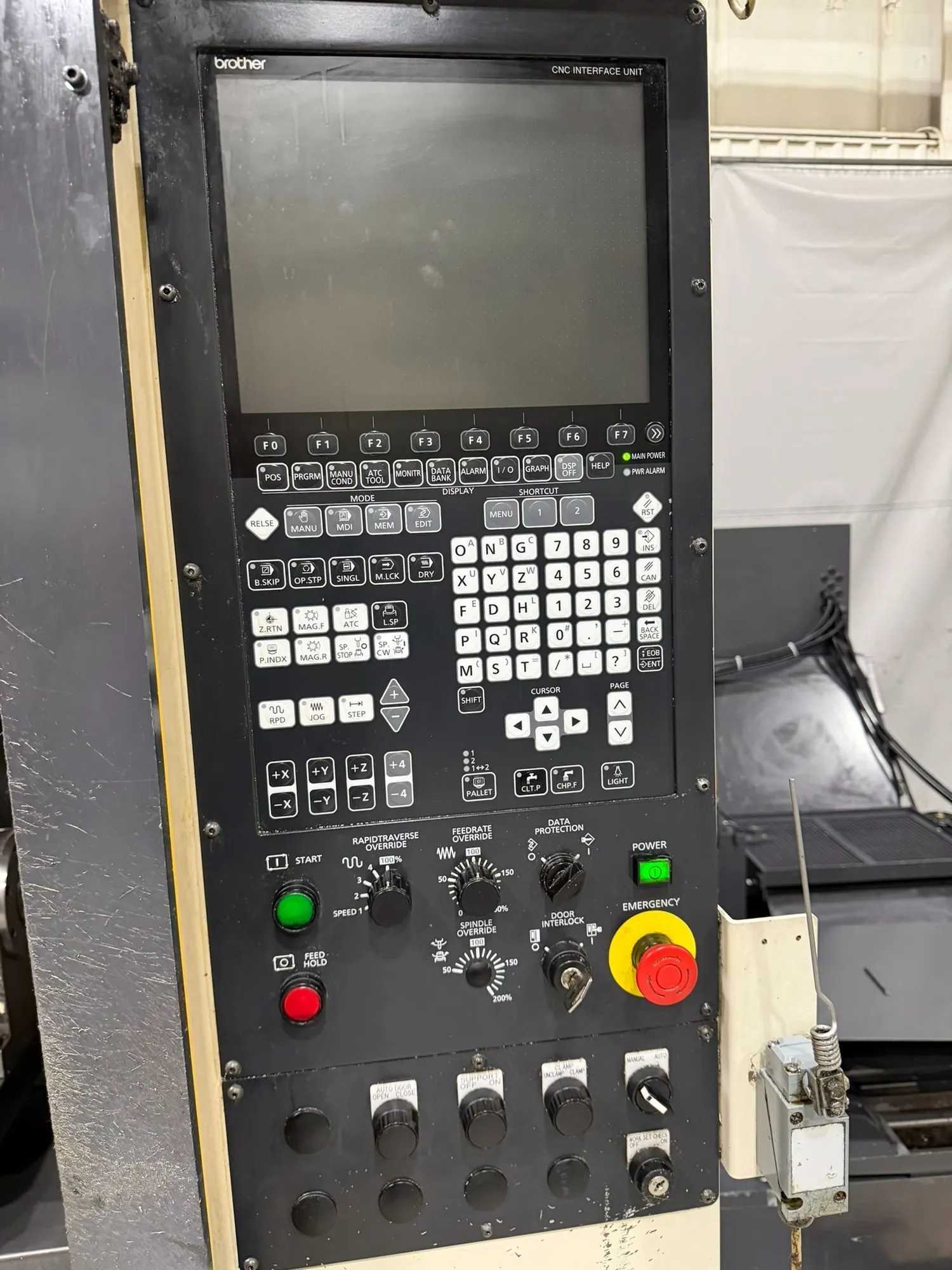 2015 BROTHER SPEEDIO S500X1 4-AXIS VERTICAL MACHINING CENTER, 10K RPM, BT30, 21 ATC - VERTICAL MACHINING CENTERS