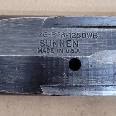 SUNNEN HONING MANDREL 2G-P28-1250 WB (DIAMETER RANGE: 1.230 - 1.375 IN) - MACHINE TOOLING