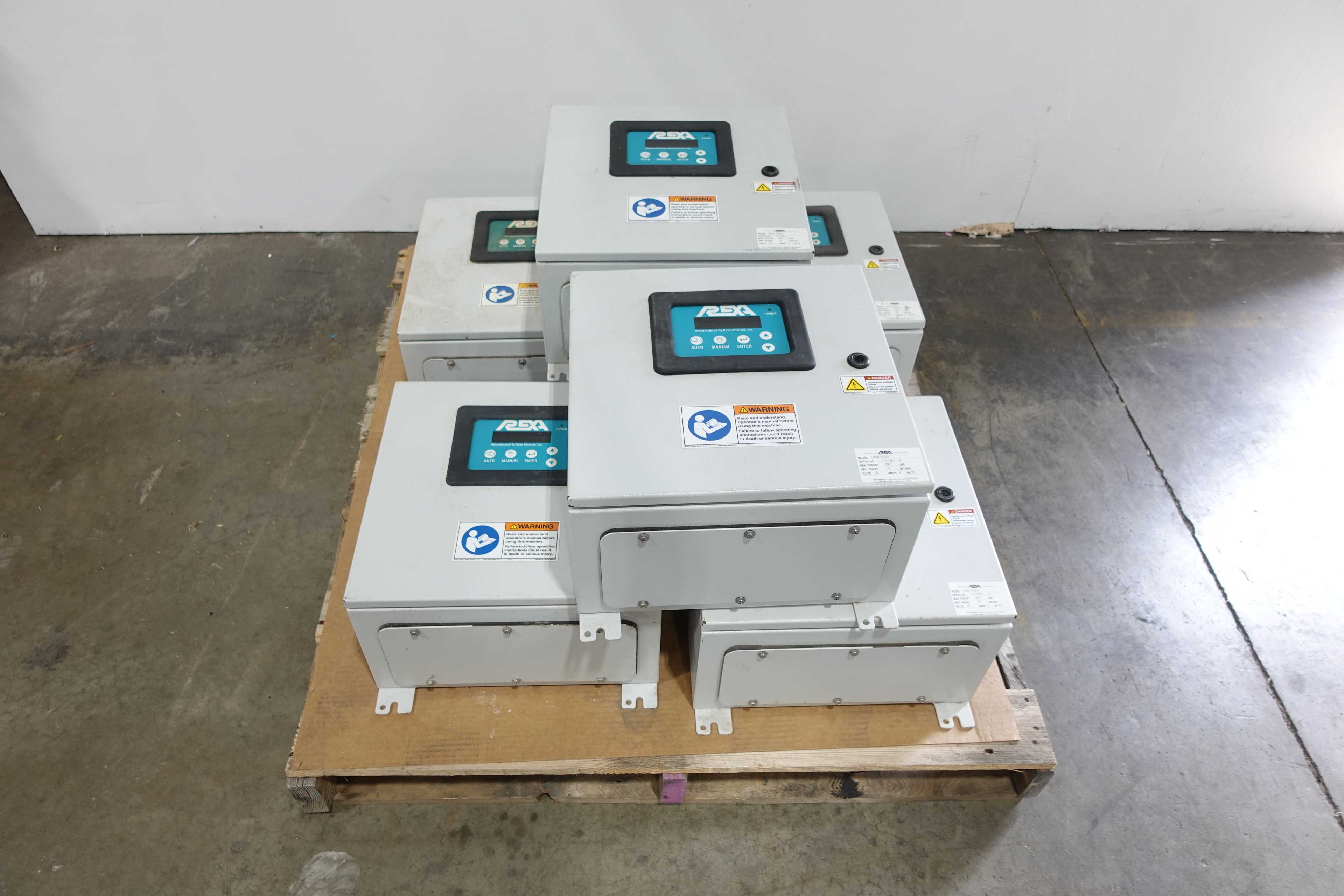 LOT OF 6 REXA L2000-.75-B-R CONTROL UNITS - AUTOMATION & CONTROLS