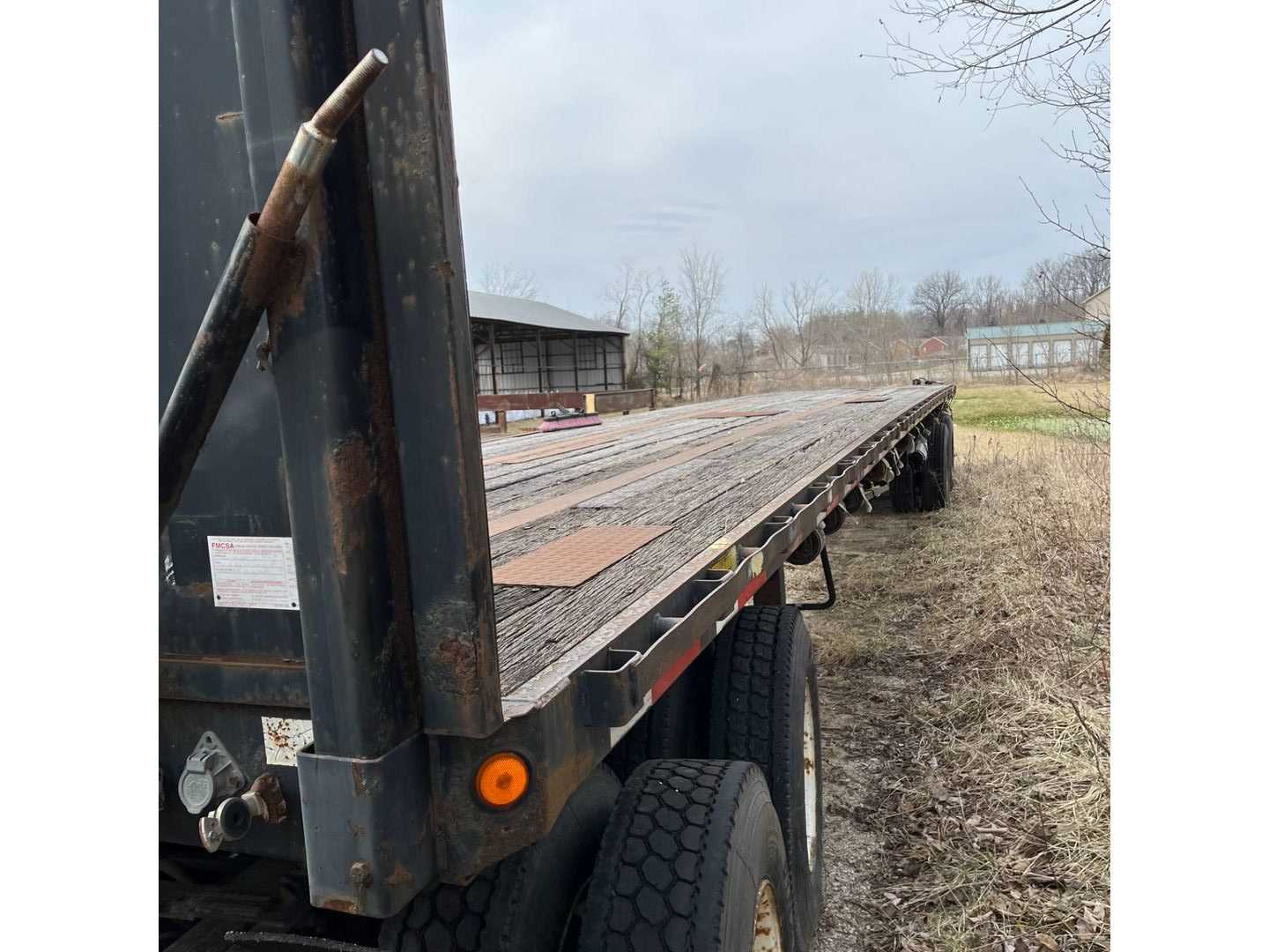 2000 GREAT DANE GPMS245 FLATBED TRAILER - FLATBED TRAILER