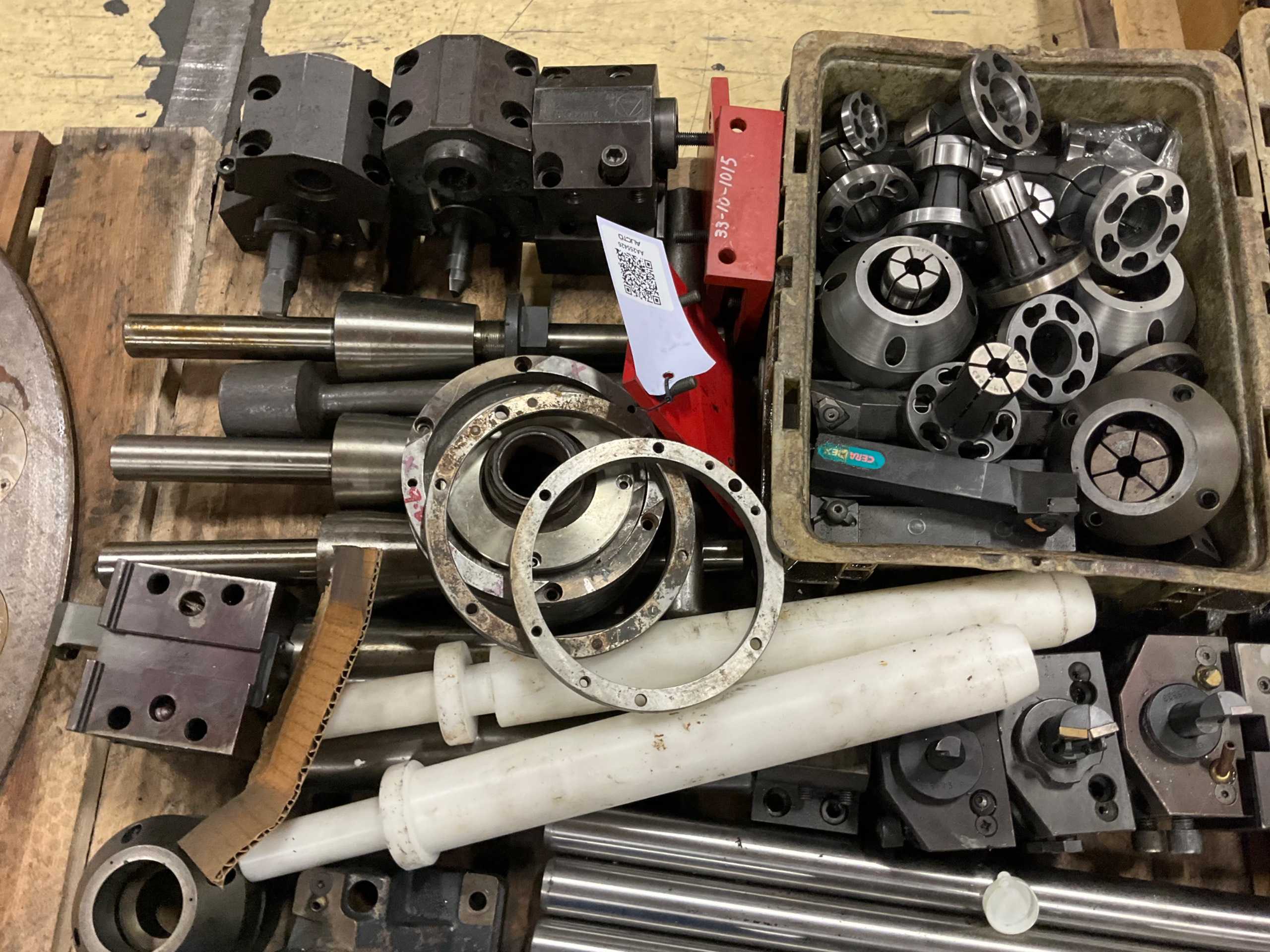 BULK QTY OF PRESS PARTS - PRESS BRAKE TOOLING