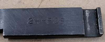SUNNEN 2H-P28 WEDGE HONING TOOL (P28 SERIES, PART NO. 2HP28) OAL 11-3/8IN - MACHINE TOOLING