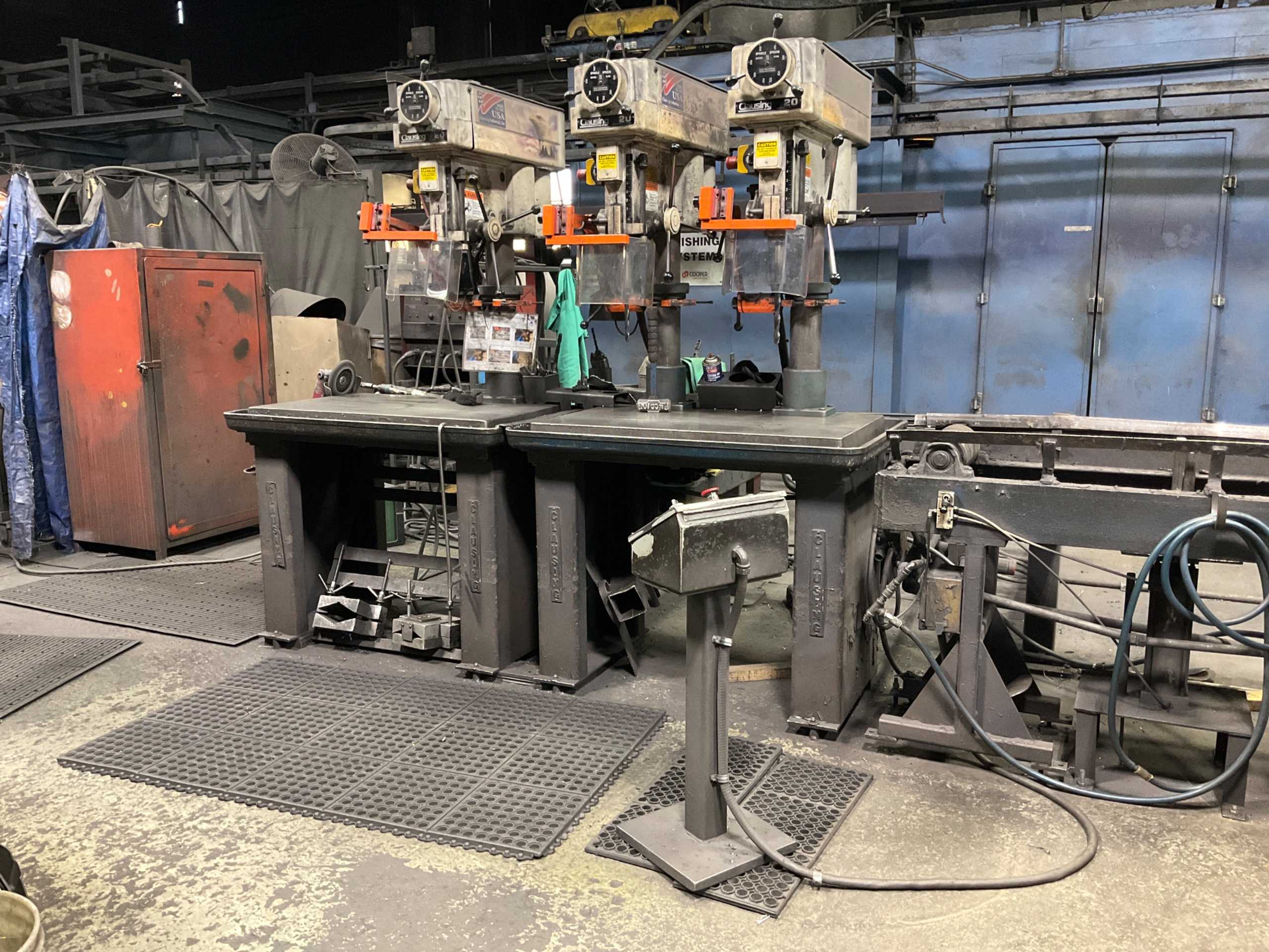 QTY 3: UPRIGHT DRILL PRESS - UPRIGHT DRILL PRESSES