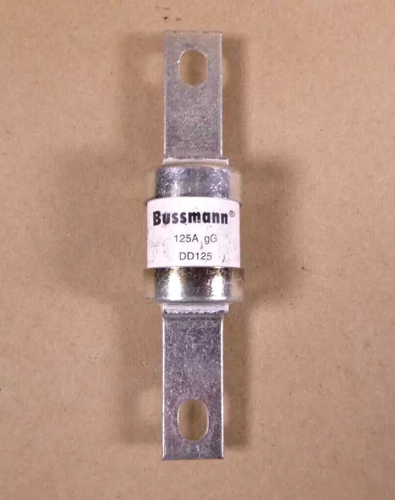 QTY 94 BUSSMANN DD125 FUSE BS88 125A 415VAC BRITISH STANDARD FUSE LINK, SIZE B2 - FUSE