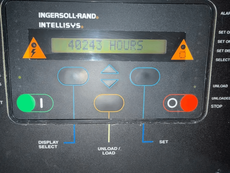 INGERSOLL RAND SIERRA-H75A OIL-FREE ROTARY SCREW AIR COMPRESSOR, 75 HP, 288 CFM, 125 PSIG, 575V - STATIONARY AIR COMPRESSOR