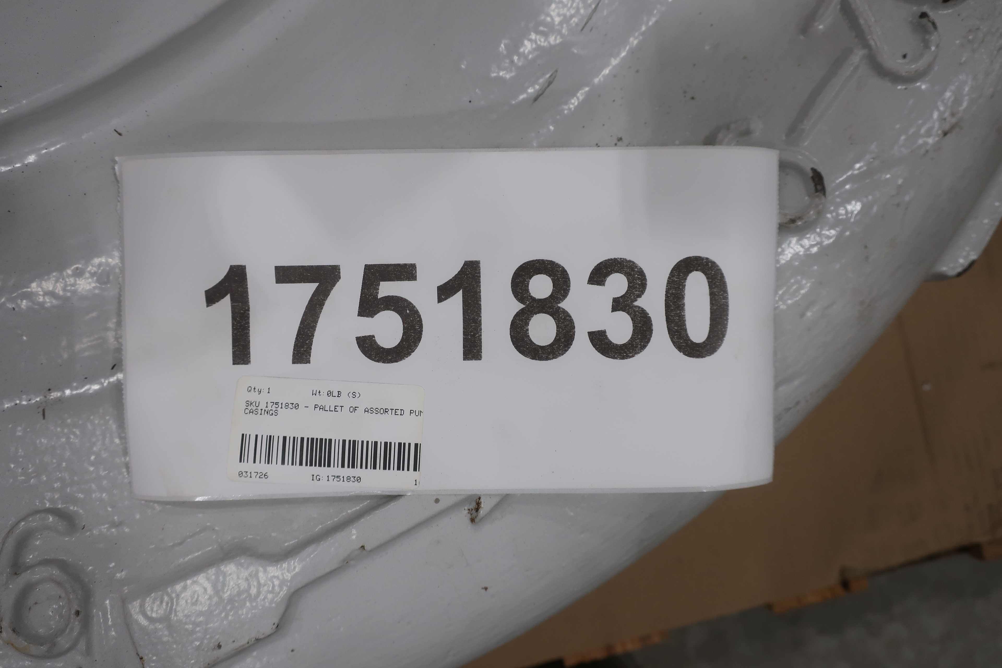 SKU 1751830 - AHLSTROM 10X12-20 IRON CENTRIFUGAL PUMP CASING - PUMP REPLACEMENT PARTS