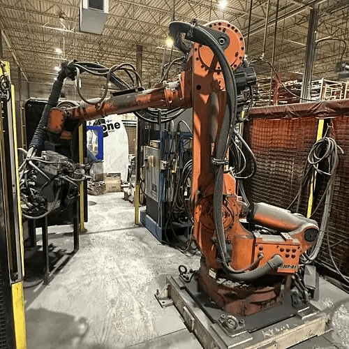 1997 NACHI SA130F-01 ROBOT SYSTEM, 130KG PAYLOAD, 2500MM REACH, ±0.2MM REPEATABILITY - ARTICULATED ROBOTS