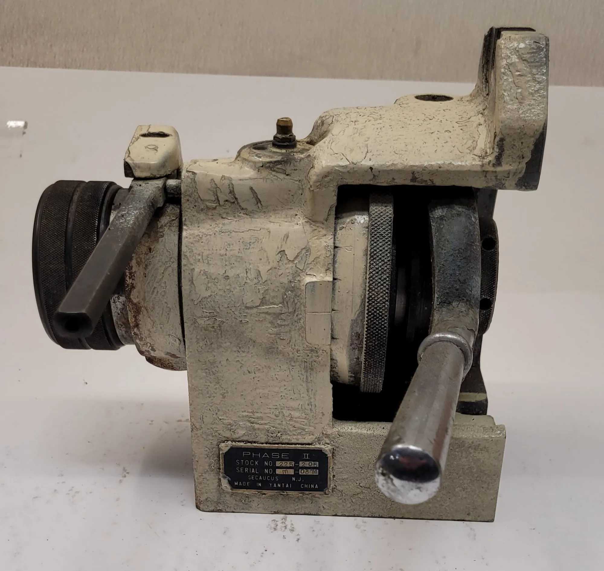 PHASE II 5C HORIZONTAL-VERTICAL COLLET INDEX FIXTURE (225-205) - MACHINE TOOLING