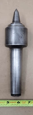 4MT LIVE CENTER, OAL: 8IN, MORSE TAPER SIZE: 4 - MACHINE TOOLING
