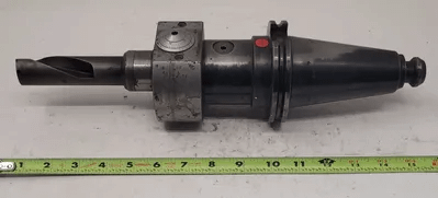 KOMET ABS 63 CAT 50 TOOL HOLDER (16" OAL, 1.5" BORE, 3.83" BODY DIAMETER) - MACHINE TOOLING