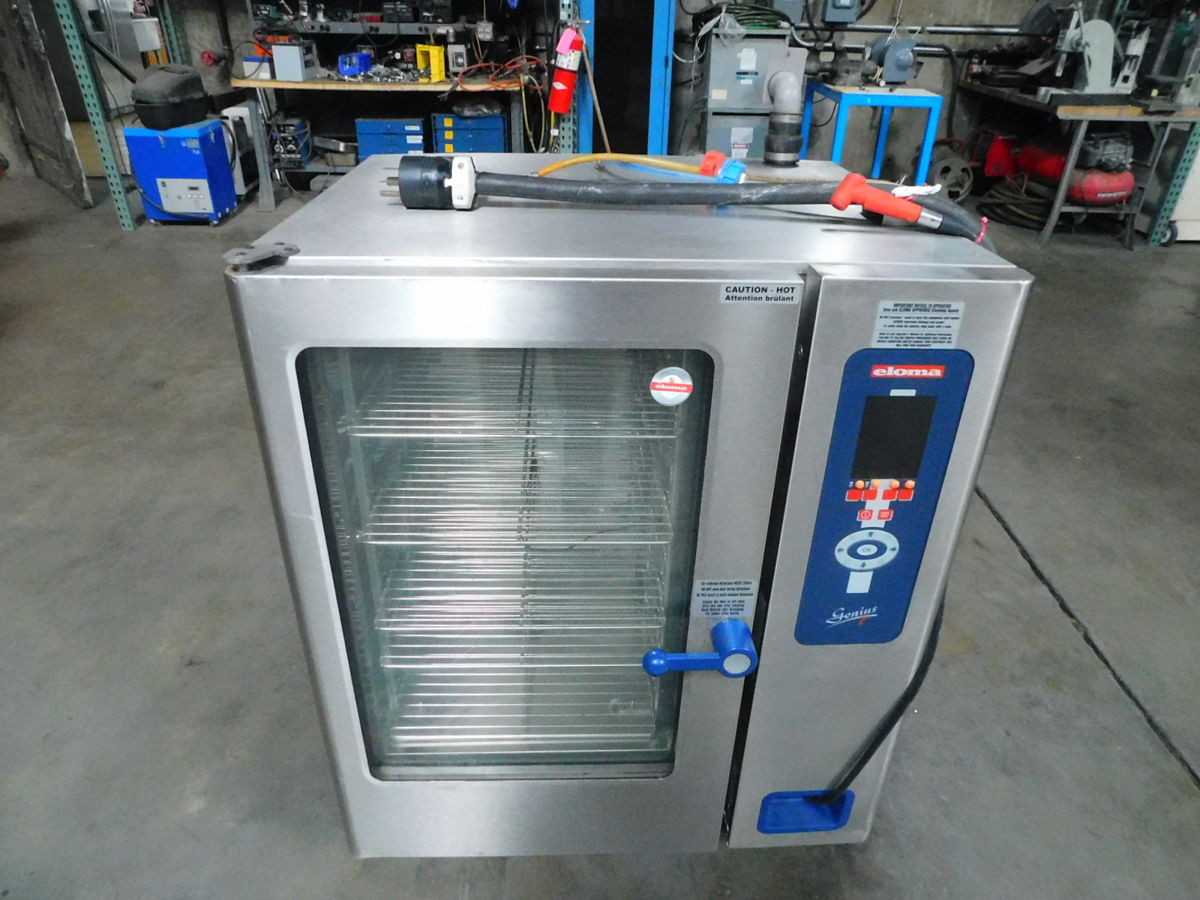 ELOMA 10-11 COMBI-STEAMER OVEN, 240VAC POWER, 10XGN 1/1 CAPACITY - COOKING OVENS