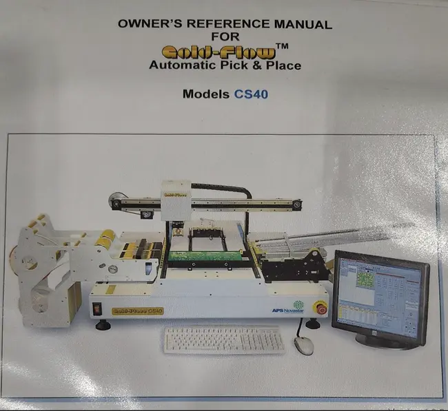 2005 DDM NOVASTAR GOLD-FLOW CS40 PICK & PLACE MACHINE - undefined