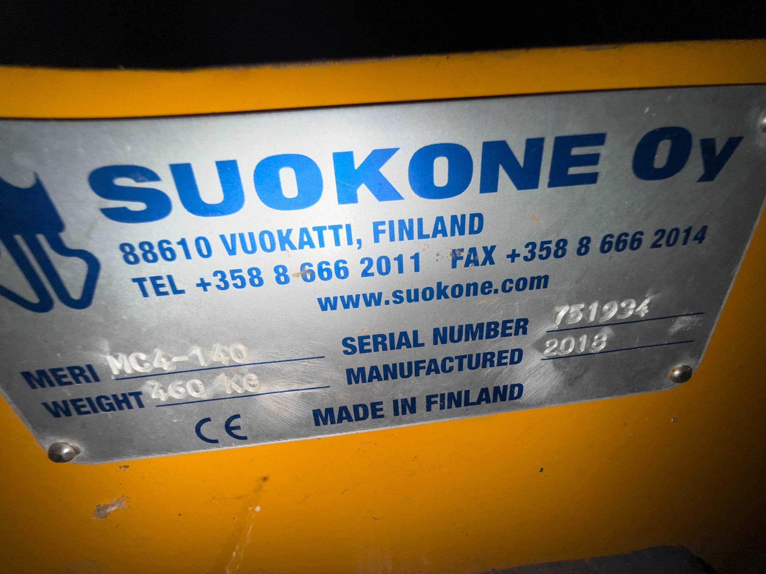 2018 SUOKONE OY MC4-140 MERRY CRUSHER - CONSTRUCTION EQUIPMENT ATTACHMENTS