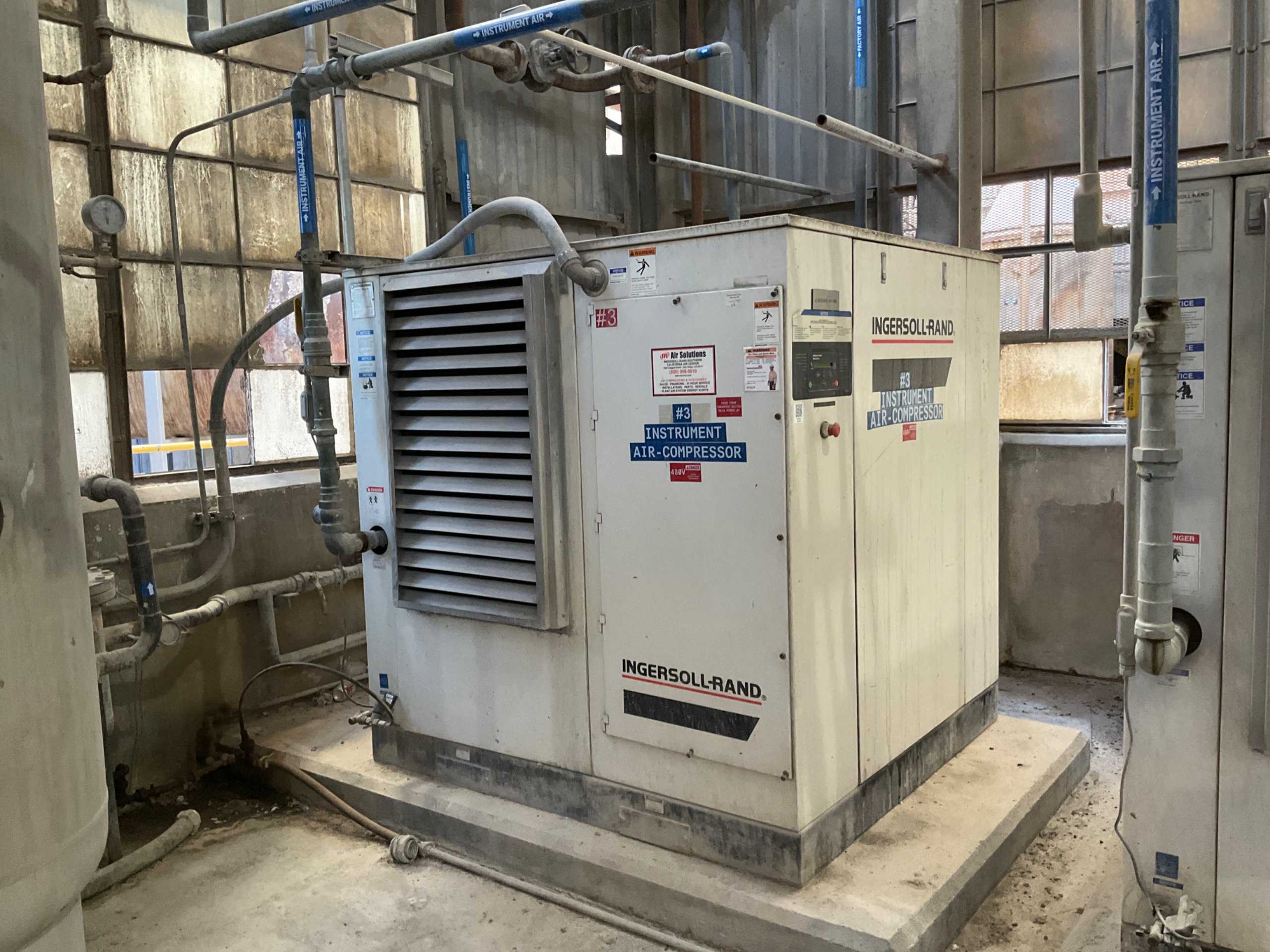 INGERSOLL RAND SSR-EP75 AIR COMPRESSOR - STATIONARY AIR COMPRESSOR