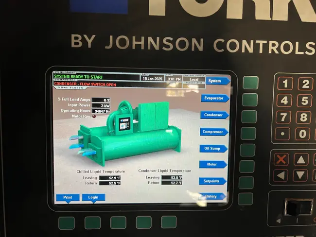 YORK YKE5ESQ7-EMG 500 TON CENTRIFUGAL CHILLER - undefined