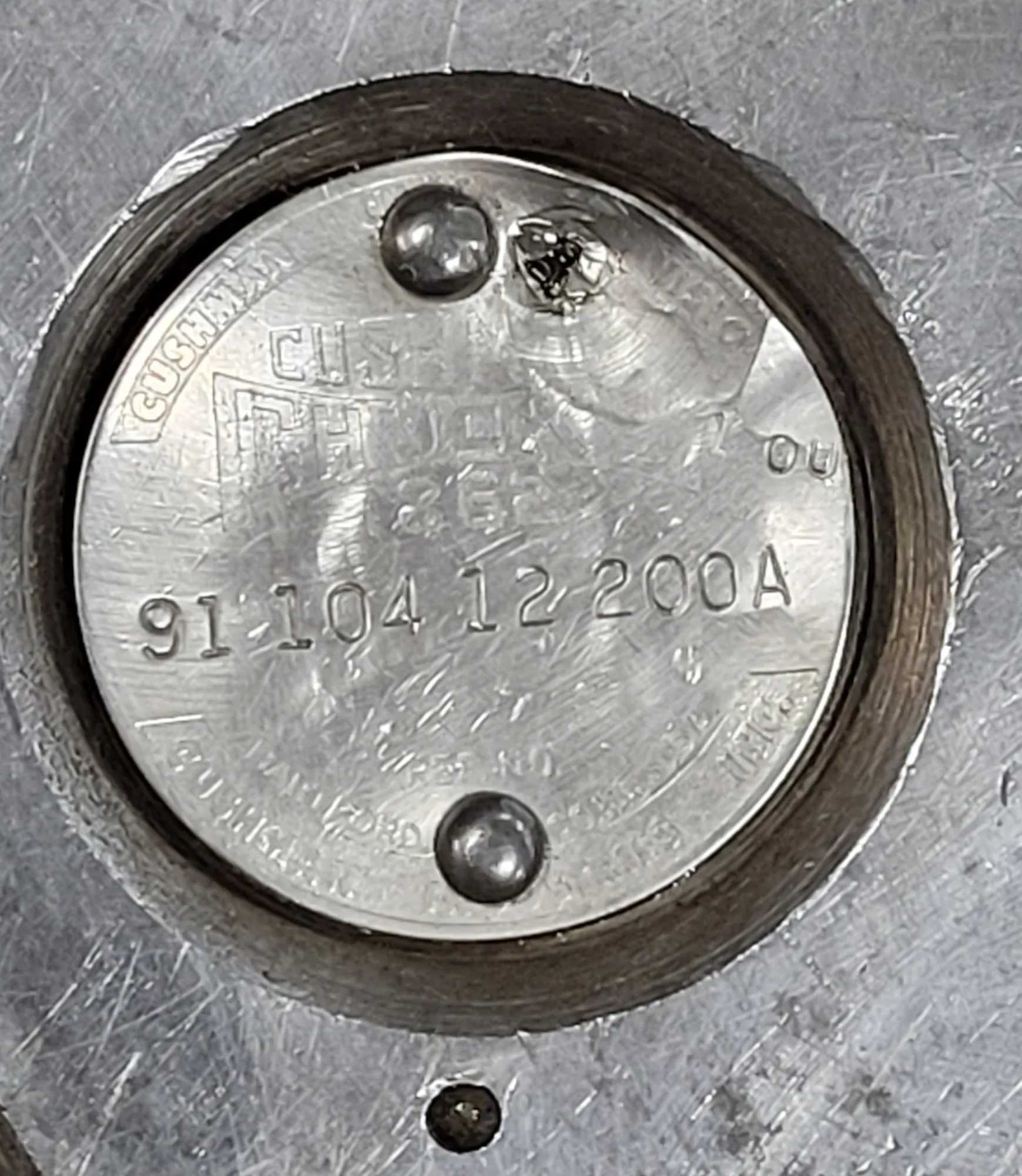 CUSHMAN SUPER SPACER W/ 12IN CUSHMAN – 3 JAW CHUCK - MACHINING TOOLING & PARTS