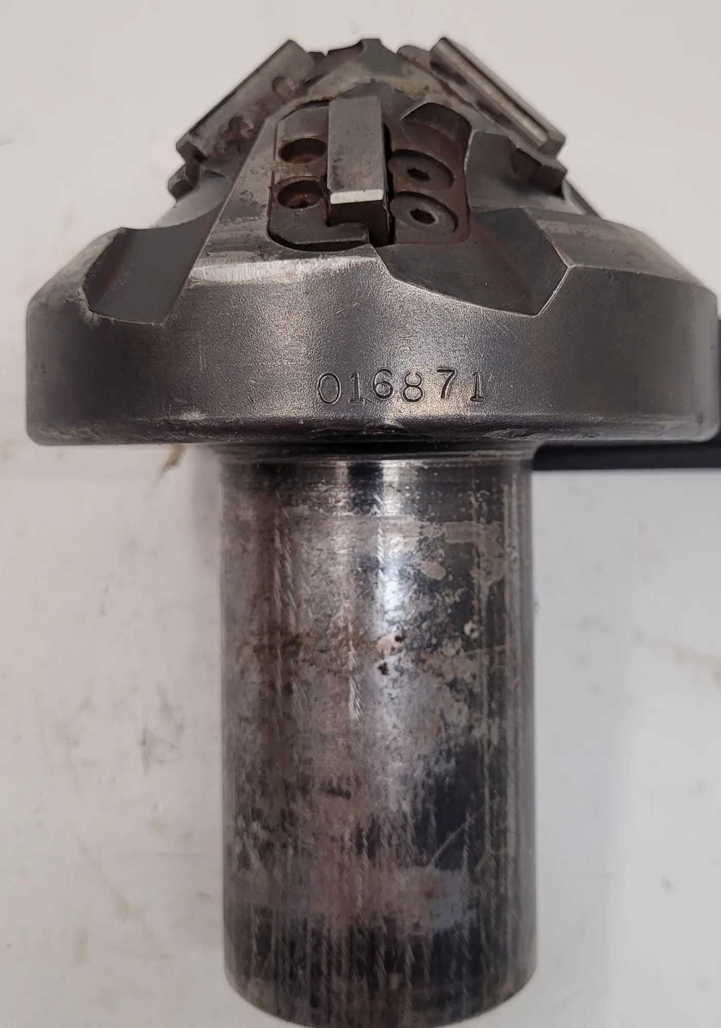 MILLING SPECIALTIES CHAMFER END MILL 016871 - 6" OAL, 4.275" HEAD DIAMETER, TAKES 6 INSERTS - MACHINE TOOLING
