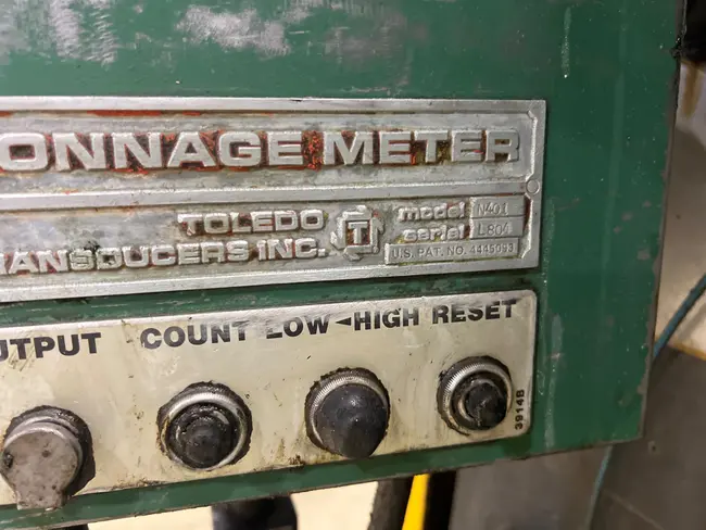 GASBARRE 45 TON COMPACTING PRESS - undefined