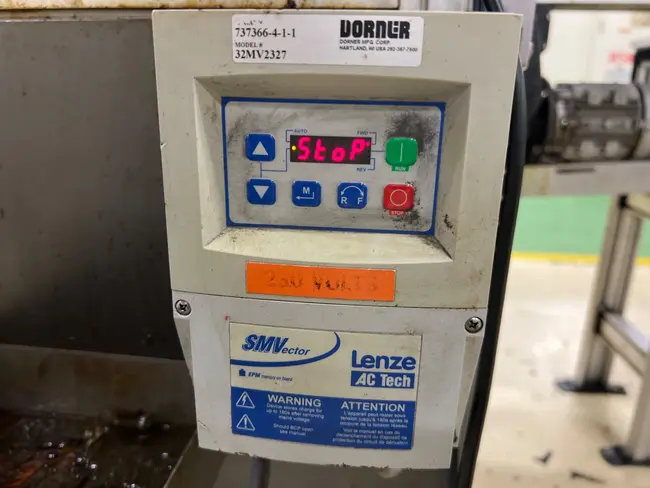 DORNER ADJUSTABLE POWER BELT CONVEYOR - undefined
