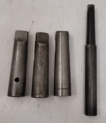 COLLIS 4-PIECE MORSE TAPER SLEEVE SET (MIXED ACCUPRO) - 1MT-2MT, 2MT-4MT (X2), 3MT-4MT - MACHINE TOOLING