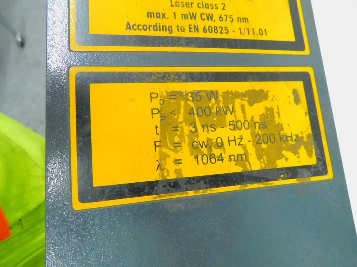 ROFIN, POWERLINE 20E, YB:FIBER LASER, 20W POWER, 1064NM WL, 10K MM/S SPEED, M²<1.8 BQ - LASER CUTTING MACHINES