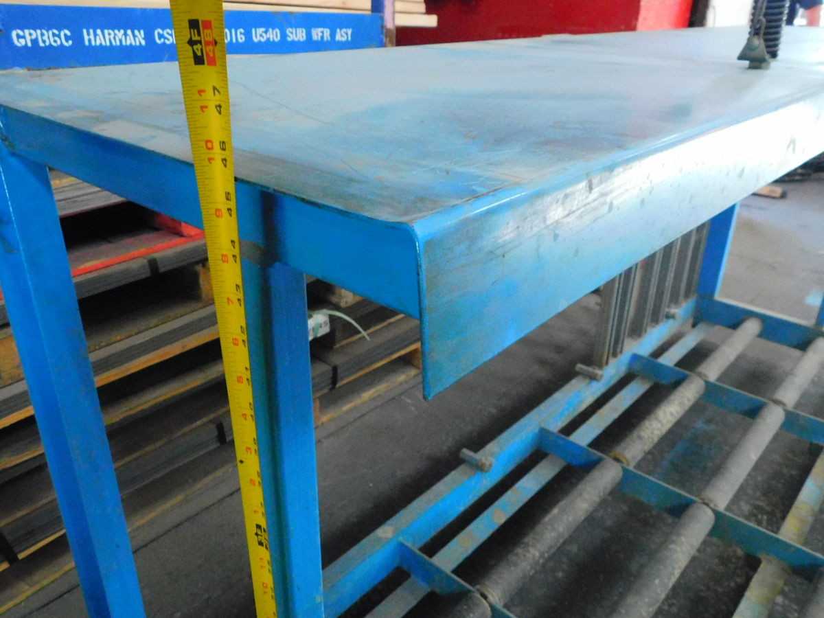 BATTERY ROLLER SERVICE STAND M6882, 93 IN WIDTH, 41 IN DEPTH, 45 IN HEIGHT - WORK TABLES