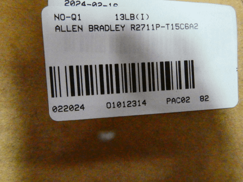 SKU 1012314 - ALLEN BRADLEY 2711P-T15C6A2 PANELVIEW PLUS 1500 - OPERATOR INTERFACE PANELS