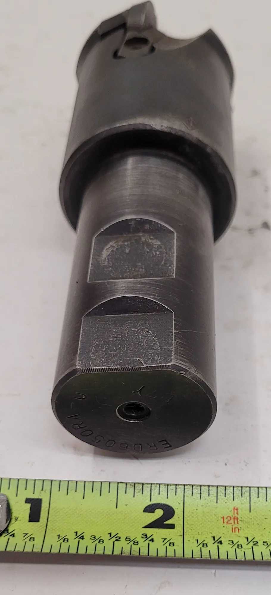 TUNGALOY ERD6050RA INDEXABLE END MILL, 20MM BUTTON INSERT, 48MM CUT DIA, 1.25" SHANK - MACHINE TOOLING