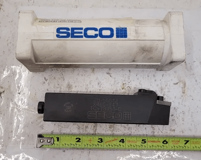 SECO TC-73951 TURNING TOOL HOLDER - 1.2" SHANK WIDTH, 1.25" SHANK HEIGHT, 6" OAL - MACHINE TOOLING