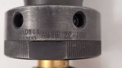 SANDVIK COROMANT 435-820100 N1 SHELL MILL CUTTING TOOL HOLDER W/ 1.5 IN. REAMER - MACHINE TOOLING