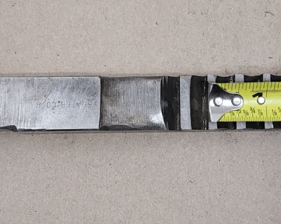 KEYSEATER BROACH - UNKNOWN BRAND - 26-5/8IN L X 1IN W - 1/2" PITCH - MACHINE TOOLING